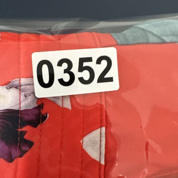 Athleta Women's 8 Orange Floral Boardshort Swim Bottom EUC - Picture 9 of 10